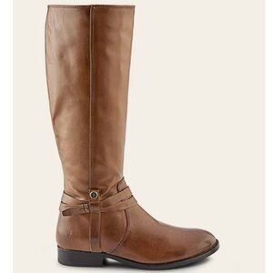 Frye Leather Melissa Belted Tall Boot